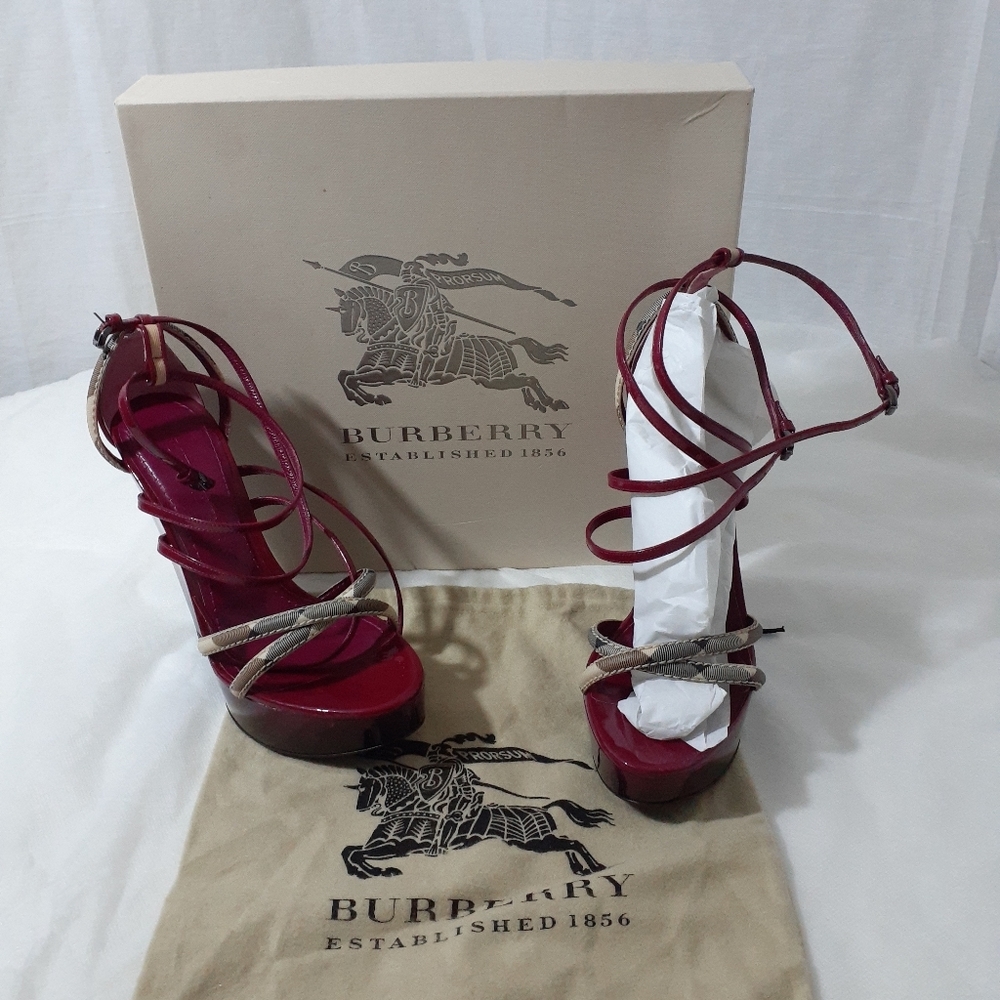 Burberry Wedge Heels